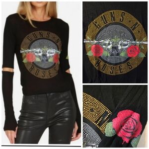 NWT Lauren Moshi Crystal Mckinley "thermal" Guns N Roses Mckinley